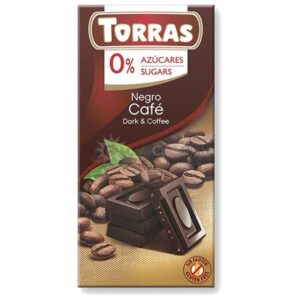 Suikervrije Chocoladetablet Puur Koffie Torras