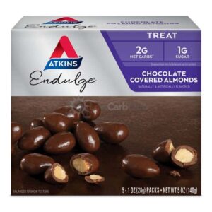 Atkins Usa Endulge Chocolate Covered Almonds Doos
