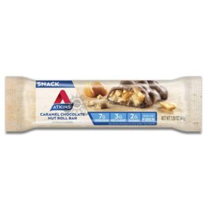 Atkins Usa Snack Caramel Chocolate Nut Roll Reep
