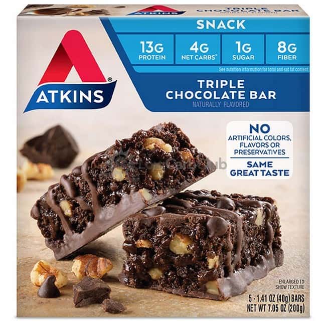 Atkins Usa Snack Triple Chocolate Doos