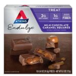 Atkins Usa Endulge Milk Chocolate Caramel Squares Doos