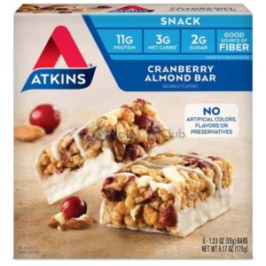Atkins Usa Snack Cranberry Almond Doos