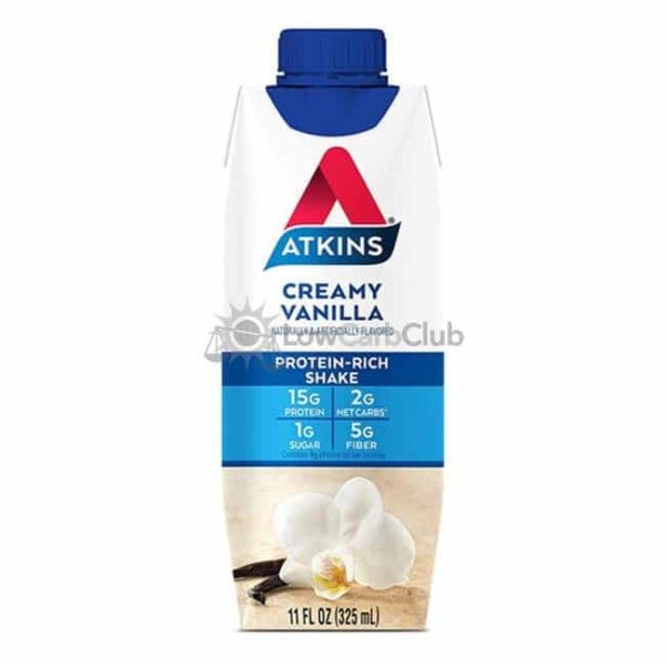 Atkins Rtd Creamy Vanilla Shake