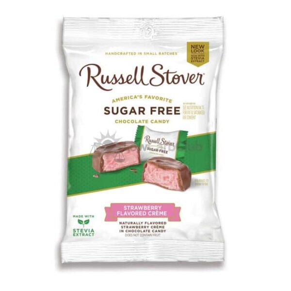 Suikervrije Chocolade Strawberry Cream Russell Stover