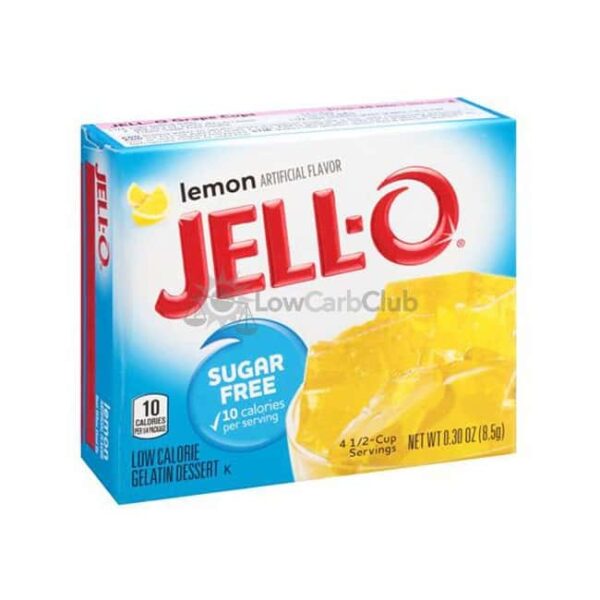Jello Gelatinepoeder Suikervrij Lemon