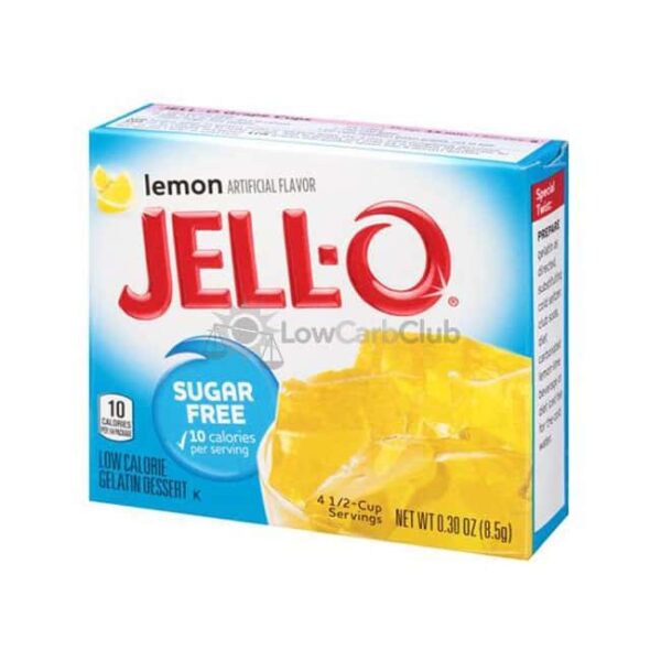 Jello Gelatinepoeder Suikervrij Lemon2
