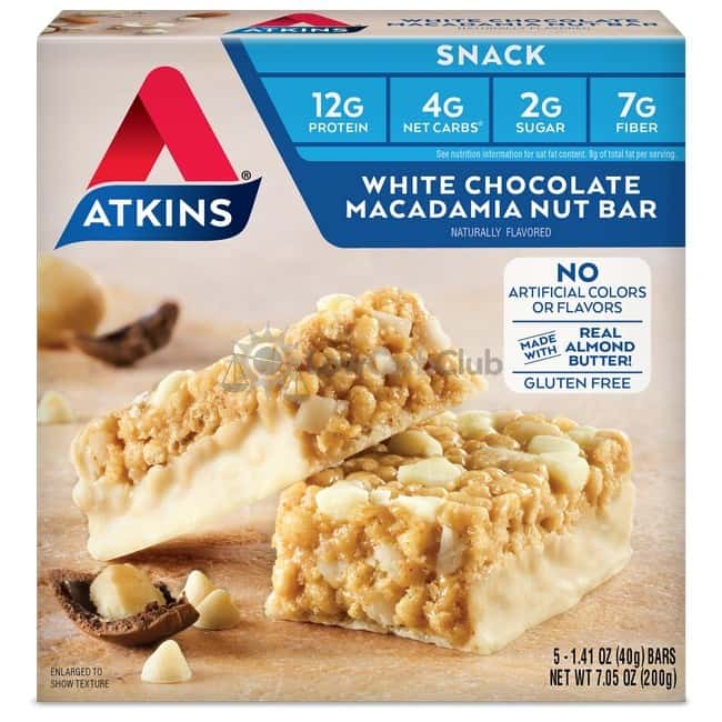 Atkins Usa Snack White Chocolate Macadamia Nut Doos