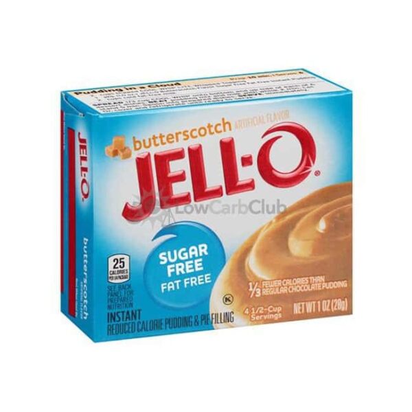 Jello Pudding Suikervrij Butterscotch