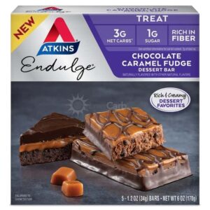 Atkins Usa Endulge Dessert Choc Car Fudge Doos