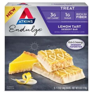 Atkins Usa Endulge Dessert Lemon Tart Doos