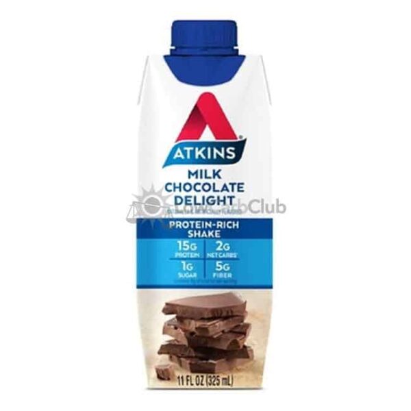 Atkins Rtd Milk Chocolate Delight Shake