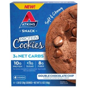 Atkins Usa Protein Cookies Double Chocolate Chip