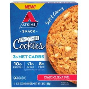 Atkins Usa Protein Cookies Peanut Butter