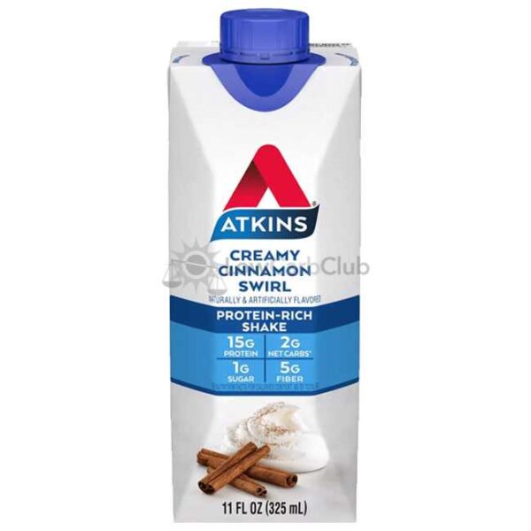 Atkins Rtd Creamy Cinnamon Swirl Shake 23