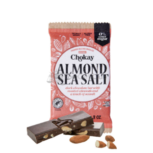 Chokay Bar Dark Almond Sea Salt Lowcarbclub