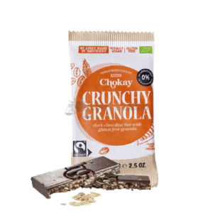 Chokay Bio Bar Dark Crunchy Granola Lowcarbclub